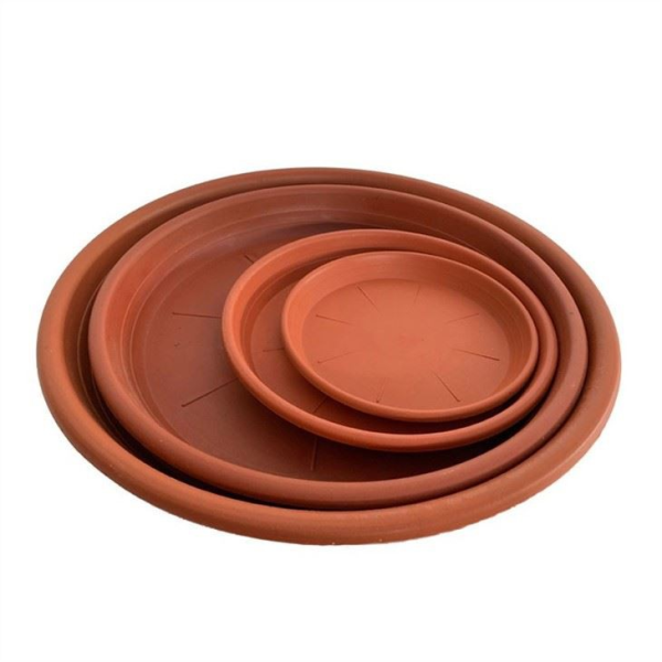 11 inch round plant pots saucer